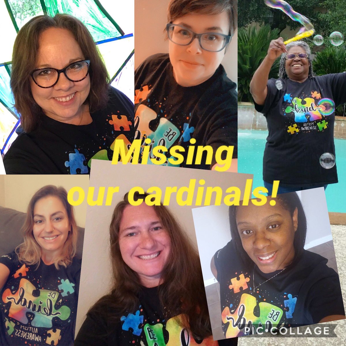 k_blenderman's tweet image. Virtual team shirt day!  #krahnspirit ⁦@KrahnKISD⁩ #KleinSpEdP2P