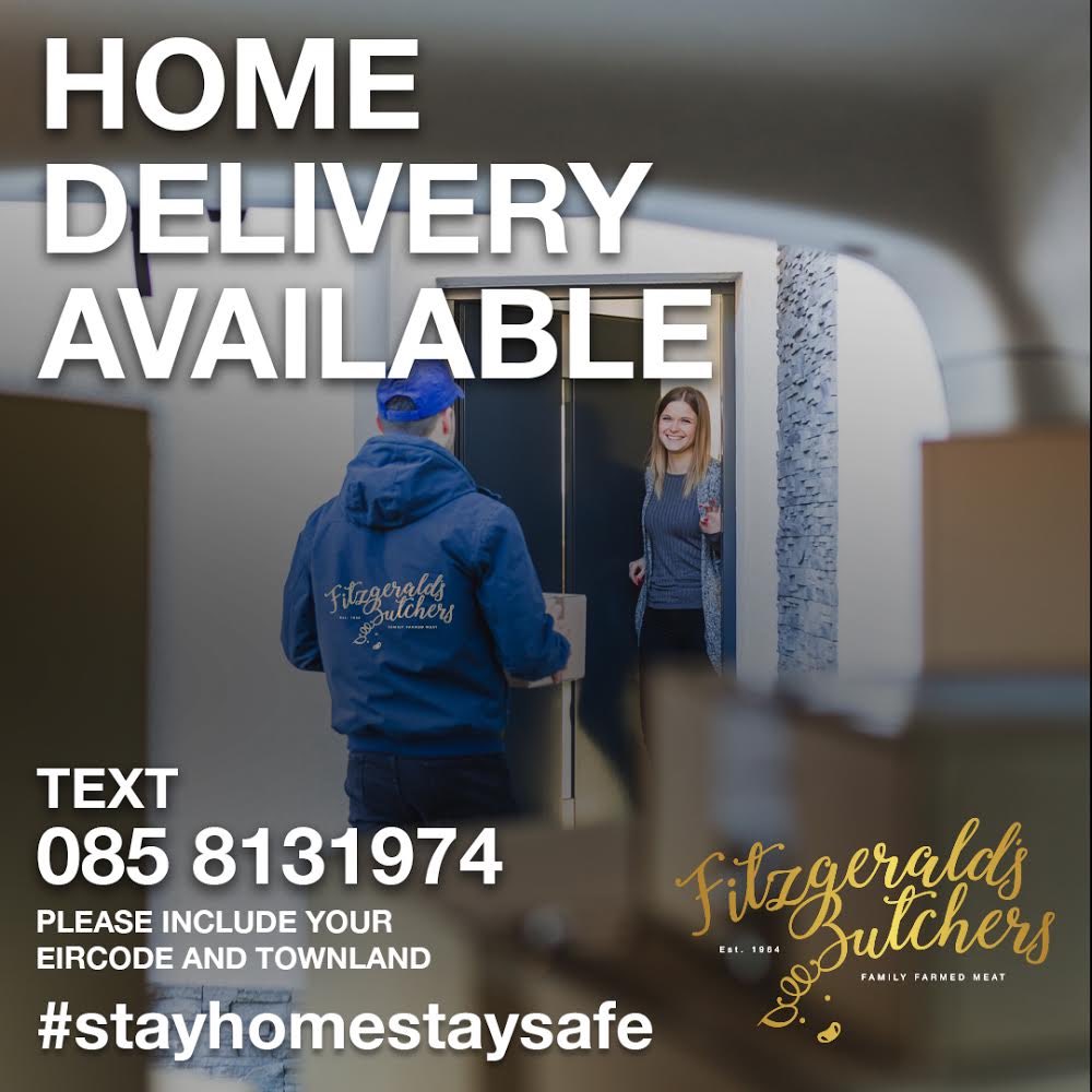 Have the orders in early to avoid disappointment, no deliveries on Saturday