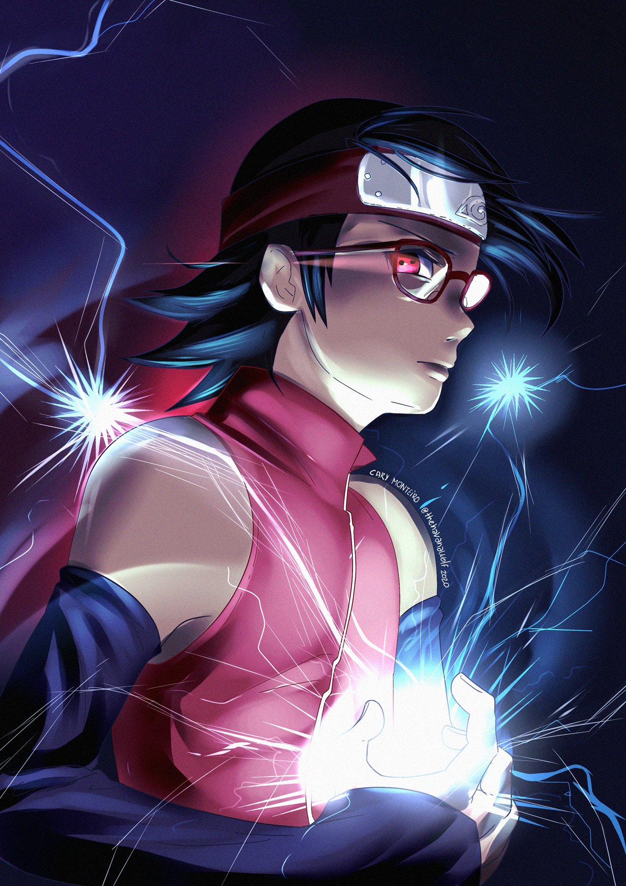 Cariel 💉(5/5) on X: Happy Birthday Sarada Uchiha! #Boruto #Naruto # saradauchiha #fanart  / X