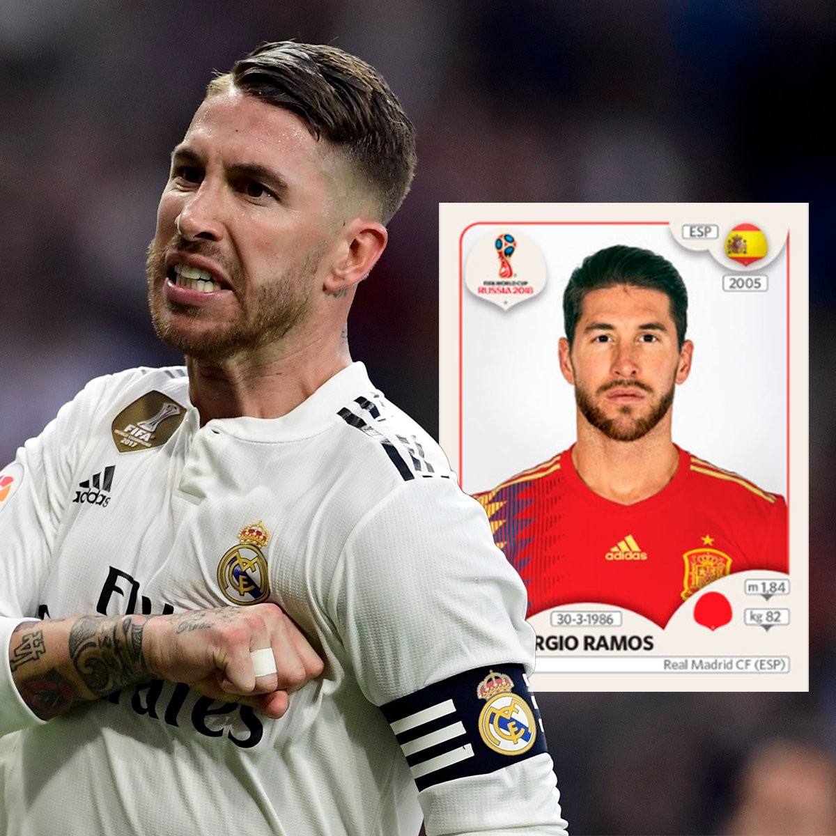 Sergio Ramos, one of the best defenders in the whole world!!!! Happy birthday, champion!!! 