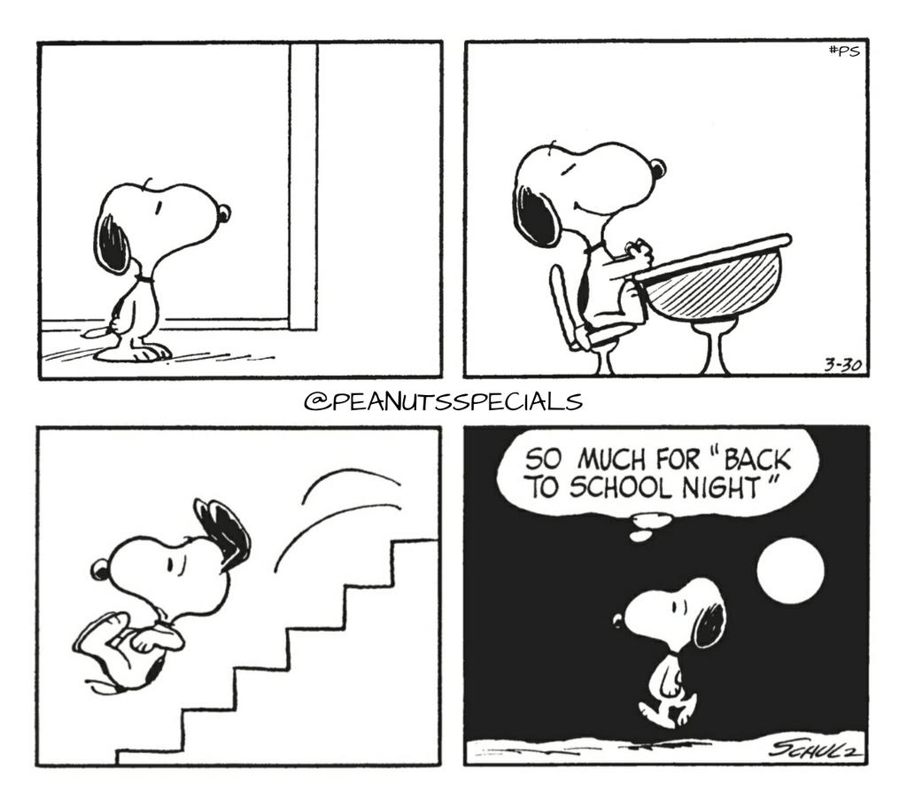 First Appearance: March 30, 1971
#peanutsspecials #ps #pnts #peanuts #schulz #snoopy #somuch #backtoschoolnight