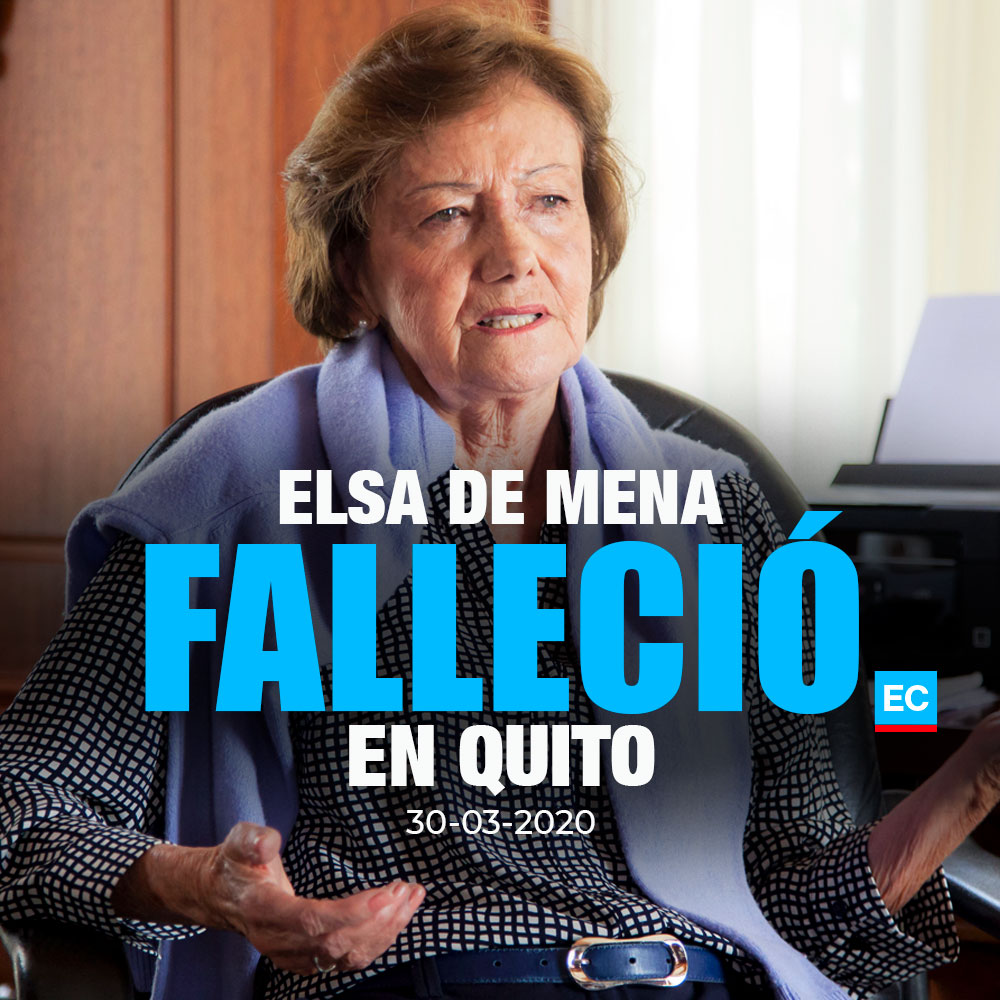 GPFLORES1976's tweet photo. Lamentable noticia la pérdida de la Economista Elsa Romoleroux de Mena,gran ejemplo de Administradora Pública con ética y apolitica, el Ecuador necesita más personas así. https://t.co/pAh9GDUV0F
