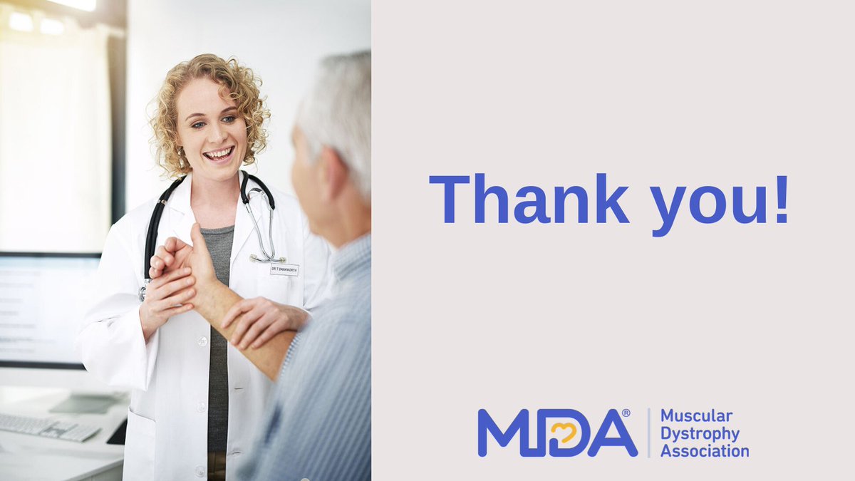 Today, we wanted to say THANK YOU to all the doctors and medical staff who tirelessly take care of #MDA patients and families. We appreciate you! #NationalDoctorsDay