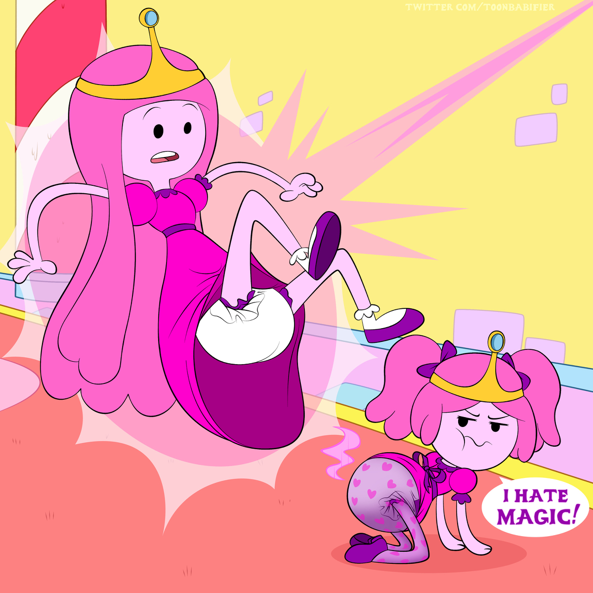toonbabifier's tweet photo. Princess Bubblegum AR #diaper #adventure_time #princess_bubblegum #おむつ #age_regression https://t.co/0u1rzarXpq https://t.co/9oTKbuN8Ui