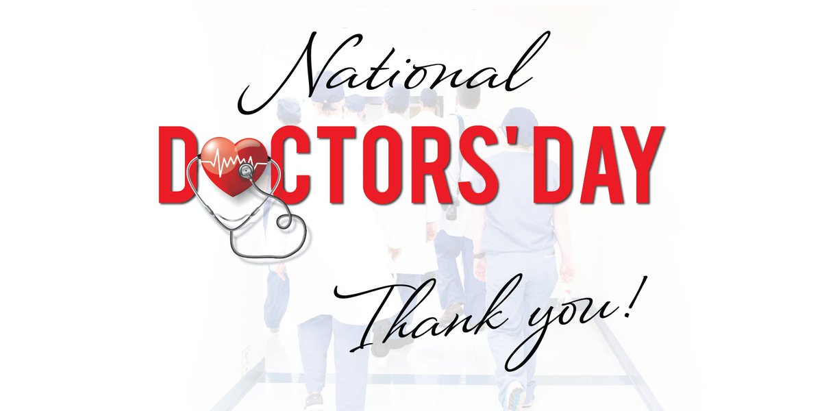 Thank you for all you do! #NationalDoctorsDay