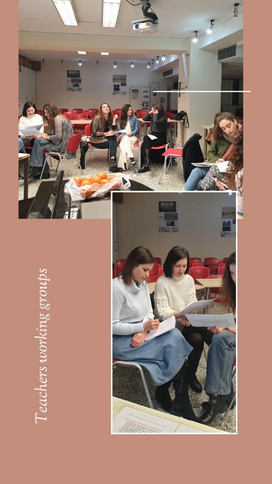 GecmGreece's tweet photo. Teacher’s working groups! #gecm #genderequility #universityofthessaly #UTH https://t.co/U1F6i4Jvdo