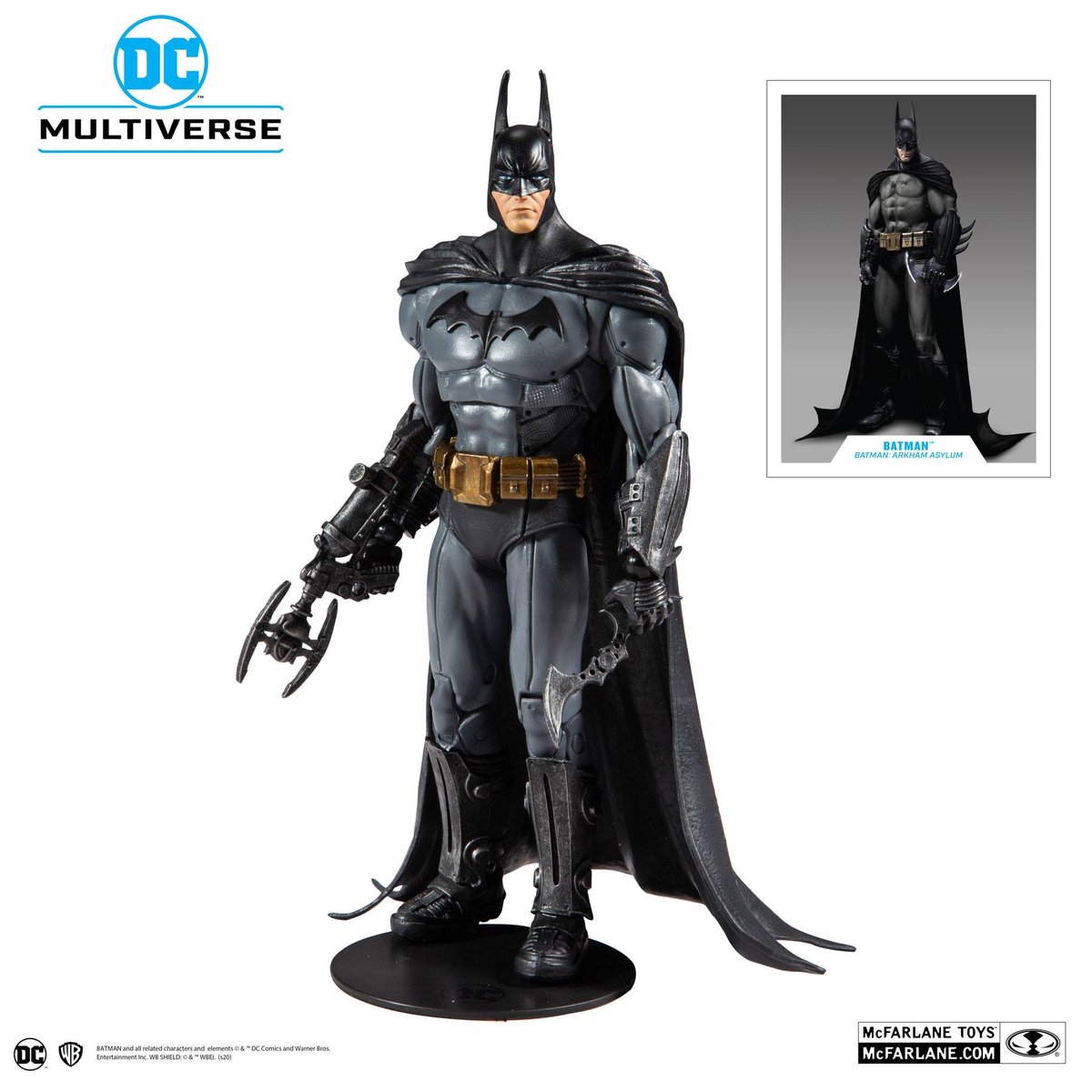 middlerealm's tweet photo. Batman Arkham Asylum Action Figure Batman is now up for pre-order at Middle Realm. 

Head over to https://t.co/IDBPWiwnBT to secure your pre-order today!

#batman #arkhamasylum #joker #dcuniverse #dcmultiverse #mcfarlanetoys #toys #toycommunity #gaming #comics https://t.co/04laOrBdYk