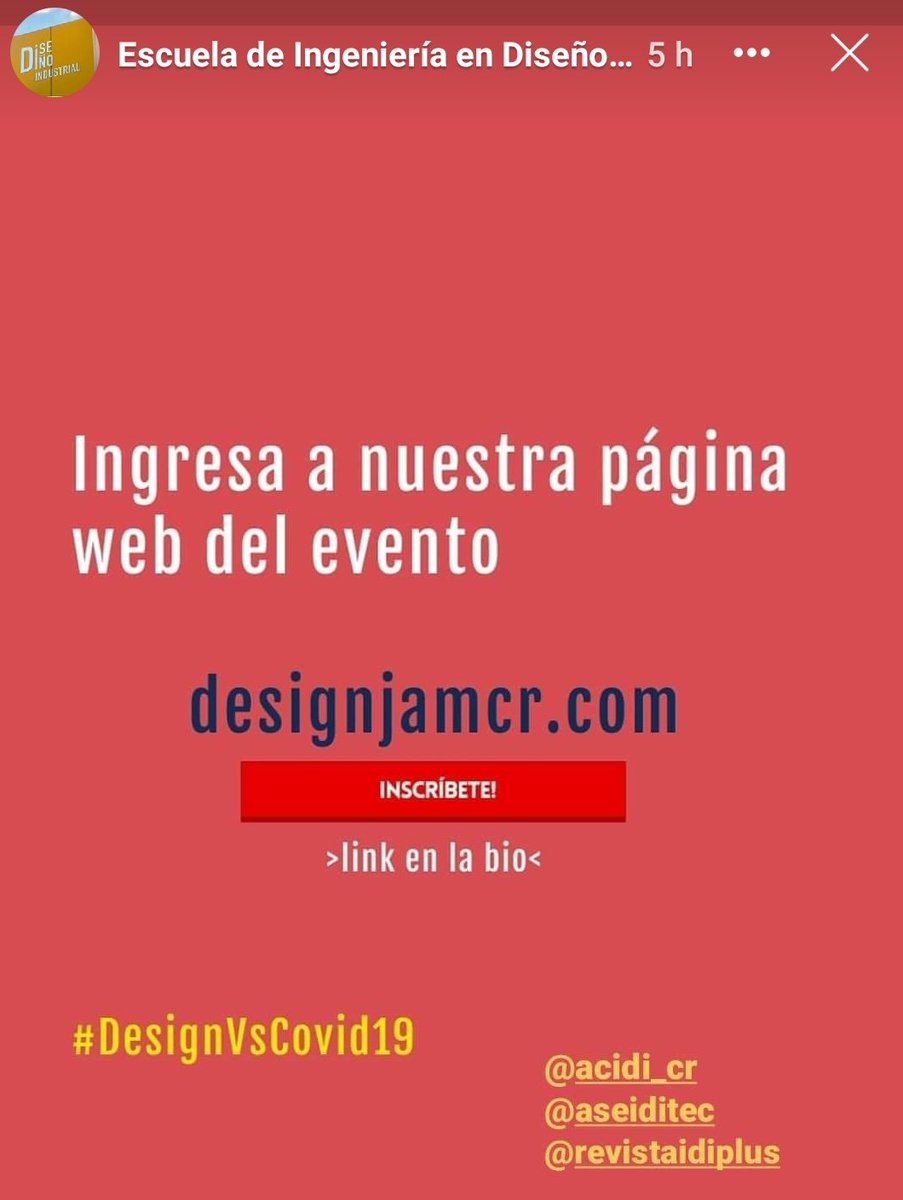 VMoraPadron's tweet photo. Atentos Diseñador Sur, es importante ser parte de la Gestión del Cambio 2020. TEC Costa Rica - Diseño Industrial UBB https://t.co/ChhKMhohmQ