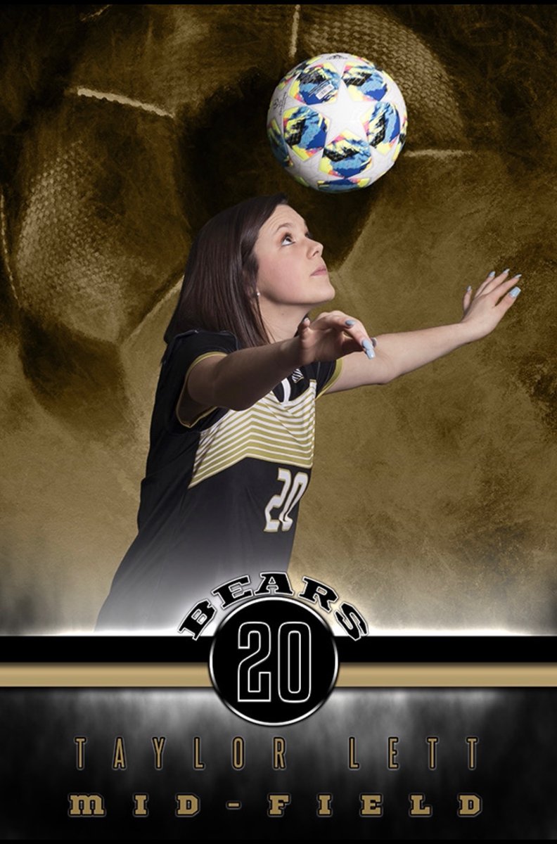 TickedOffSoccer's tweet photo. Our next senior has made a career out of kicking booties, taking trophies, scoring clutch goals, &amp; using her noggin! @tayl0r_lett is a 3 yr starter, 2 yr captain, &amp; we are excited to see her have the chance to keep growing as a player, leader, &amp; person in college! #TickedOff https://t.co/bMlT4dRoD1