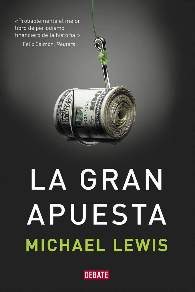 DiloEstudio's tweet photo. En esta cuenta serán los libros. En Fb la verán la película y en insta... tal vez unos screen, no es cierto, en insta va el documental. 
Todos con el mismo tema de la crisis económica de 2008. 
#LaGranApuesta  de Michael Lewis https://t.co/4ogrT0kAzs
