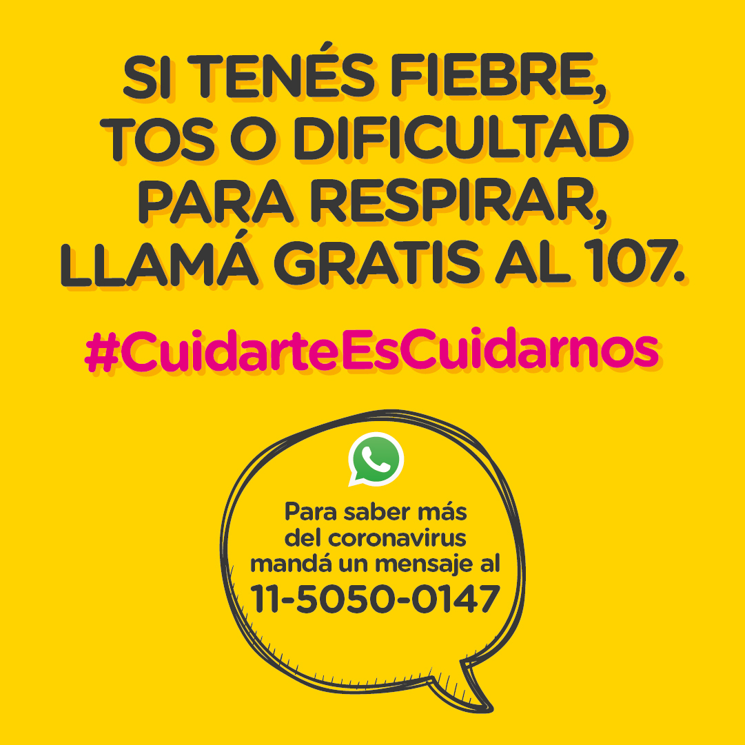 #CuidarteEsCuidarnos