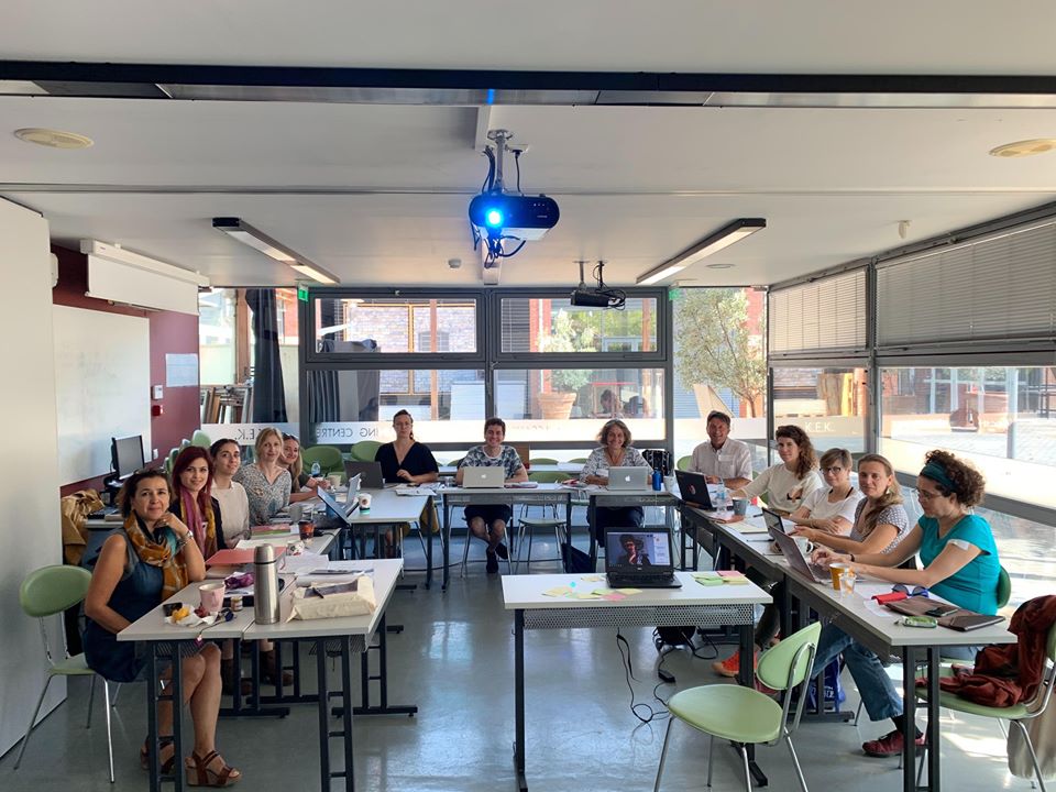 GecmGreece's tweet photo. Happy to have encountered the 3rd meeting for our European Erasmus+ project on gender in pedagogic spaces, with a wonderful group of people! https://t.co/D84h63b9ez