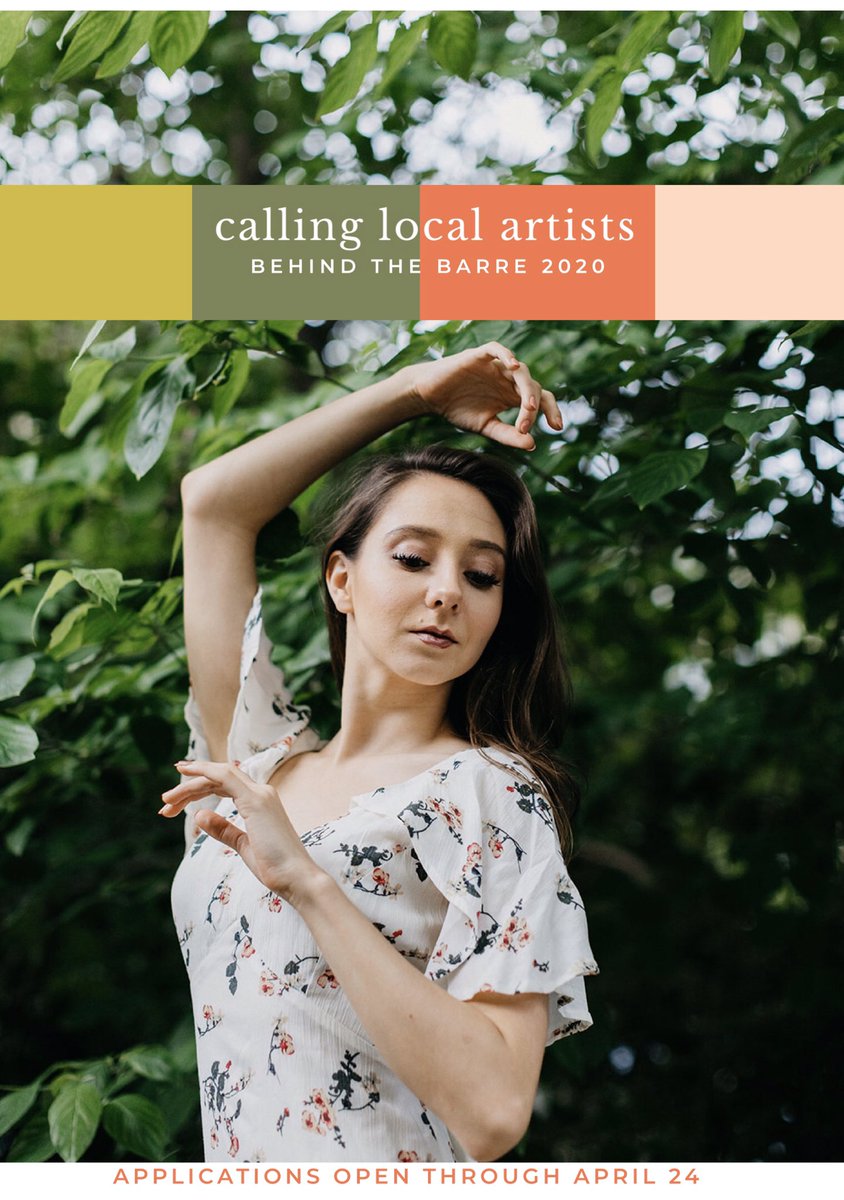 cdpdancers's tweet photo. Apply today!! Local artists are invited to collaborate with Capital Dance Project for our 2020 Behind the Barre performances-go to the link in our bio to apply now through April 24 #behindthebarre2020 #capitaldanceproject #madeinsacramento
Photo by Nelli Nguyen https://t.co/PMESisc04g