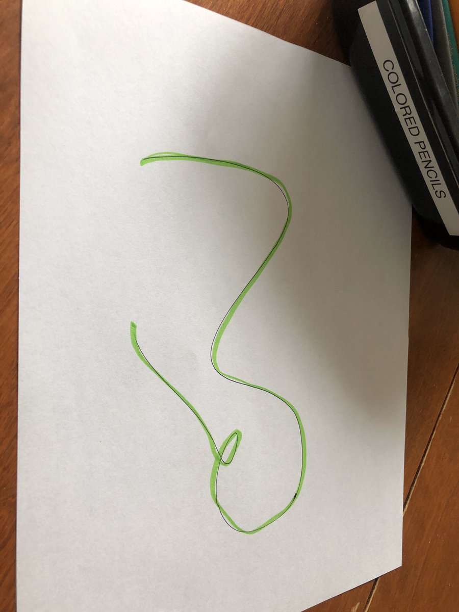 AkemiSessler's tweet photo. Super fun way to inspire creativity @fuglefun with the Scribble Challenge @DrydenSchool ! I drew a moose out of the scribble my son drew for me. 😃 https://t.co/WIzN3qxWj9