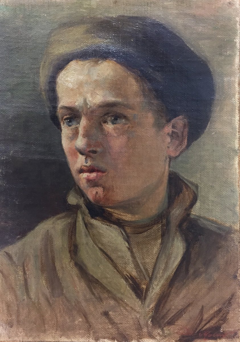 Dal Molin. RITRATTO DI RAGAZZO.
1930 cm.31,5x44,5. olio su tela 
libreriaminerva.it/graphics/373

#pittorinovecento #artenovecento #ritratti #pitturaveneta #ritrattidautore #pitturafigurativa