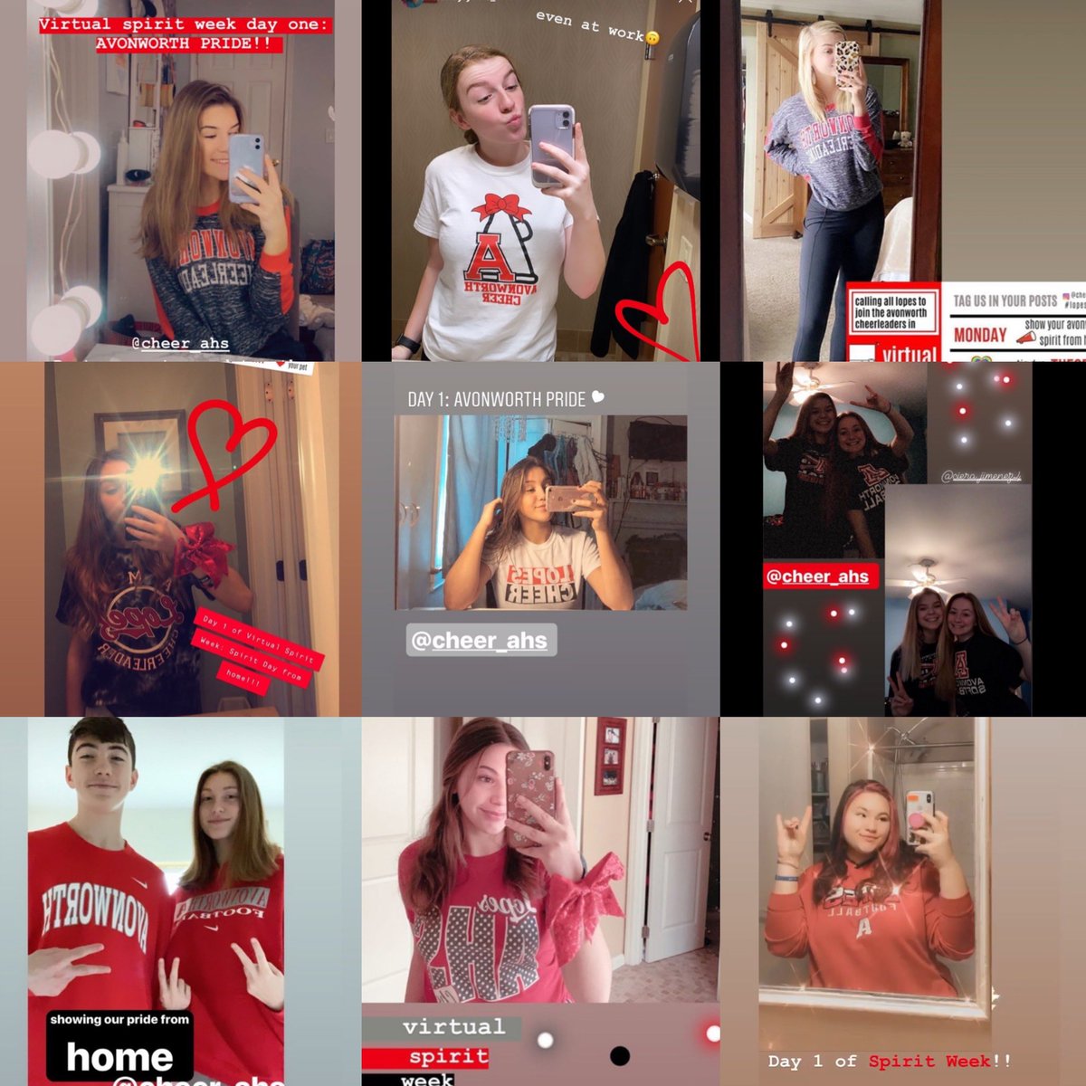 Look at all the spirit being shown from our students! It is not too late to show your <a href="/Avonworthschool/">Avonworth District</a> pride! #lopespride @AHSslideshow