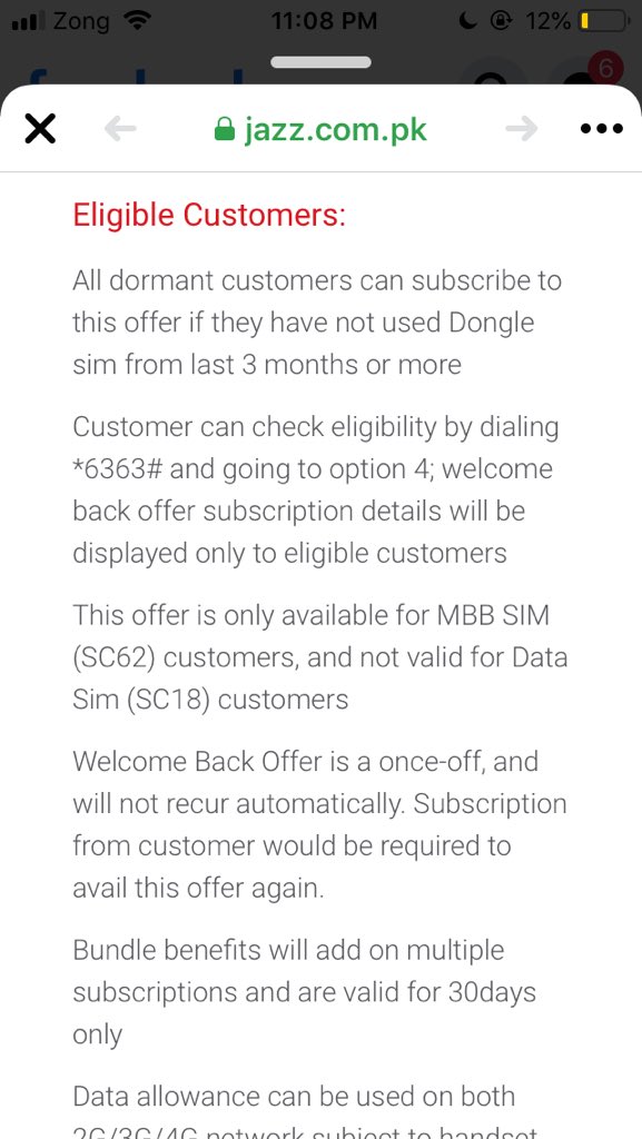 Jazz4G's tweet photo. Reconnect your Jazz 4G MBB device Check your eligibility dail *116# &amp; Rs.1000 50GB data https://t.co/PWn0eqaKdU