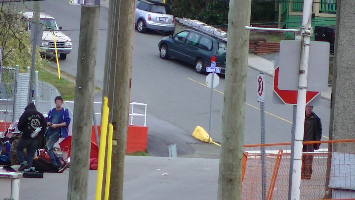 YCDFreelancer16's tweet photo. #nanaimo Not that I want to be a Deadpool Wannabe, but someone has to do security patrols of nanaimos downtown business district and neighborhoods more strategical. here is those pics again...undesirables lurking about. https://t.co/pAaBa9d5QC