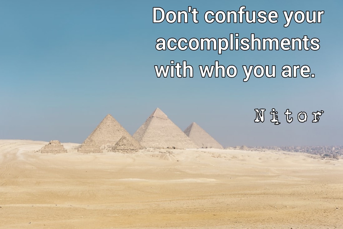 Nit0r's tweet image. Self-worth ≠ accomplishments