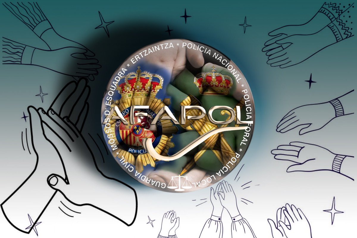 AFAPOL_'s tweet photo. Nuestro 👏 para aquellos que dan servicio a la sociedad 🇪🇸 desde cualquier área, a los que salen de sus hogares arriesgando su salud y su vida para facilitarnos este necesario confinamiento y especialmente, a sus familias #EsteVirusLoParamosUnidos

          👩🏻‍🔬👨🏻‍🔬👮🏼‍♀️👨🏼‍✈️👨🏻‍🎤👨🏼‍🏫🧑🏻‍🌾🚑 https://t.co/BF23O49dCs