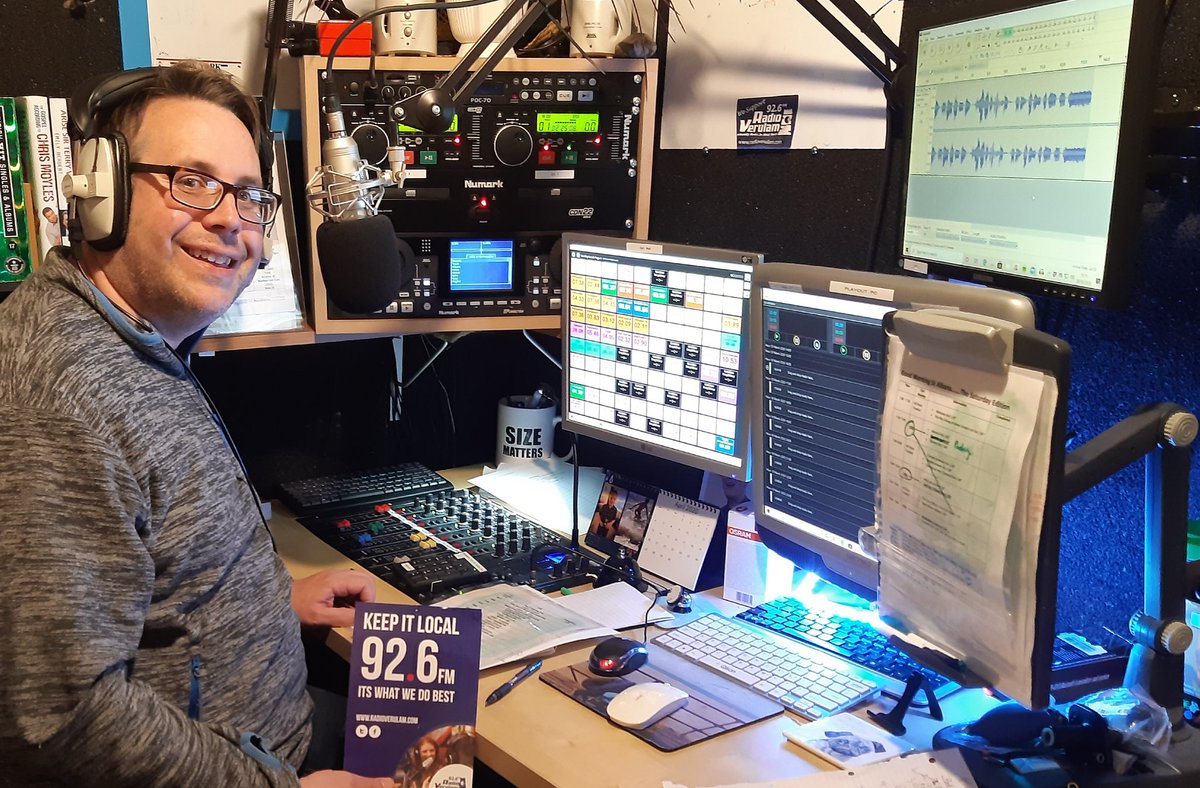 #BroadcastingFromHome for 92.6FM <a href="/radioverulam/">radioverulam</a> #GoodMorningStAlbans #StAlbans #sidewithstalbans