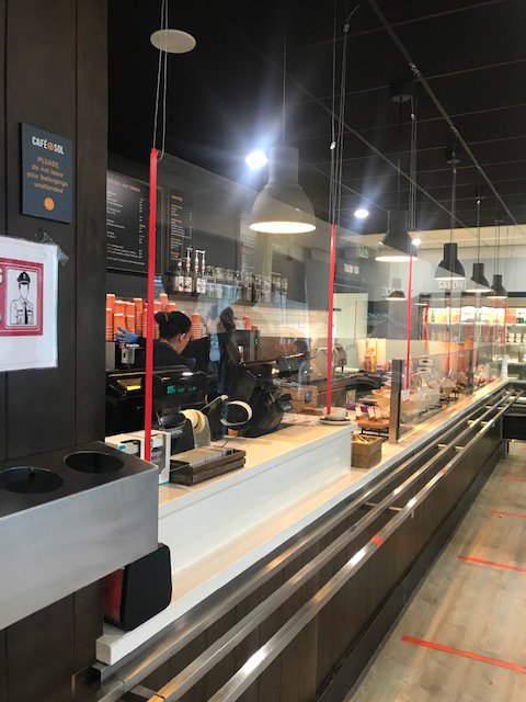 ThePillarDublin's tweet photo. A big thank you to @CafeSolIrl who are continuing to operate their Level 1 restaurant at the #mater during #Covid19Ireland. They’re offering a 30% discount to #OurMaterTeam and have put in place perspex glass to keep all staff safe. https://t.co/x19byHEnMm