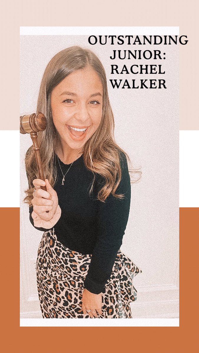 UCOAlphaGam's tweet photo. Outstanding Junior: Rachel Walker https://t.co/LNWOy26b5f