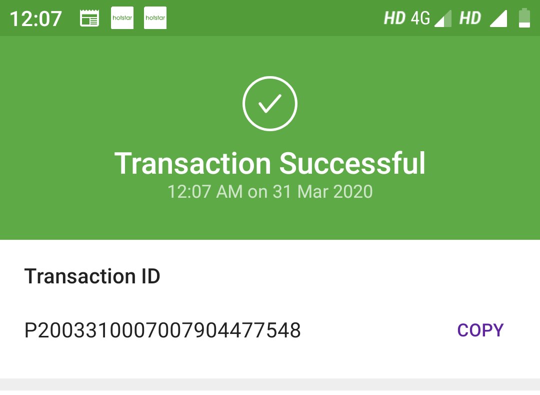 Chandra59361634's tweet photo. @PMOIndia @narendramodi Donated for covid19 https://t.co/967EWa9DJf