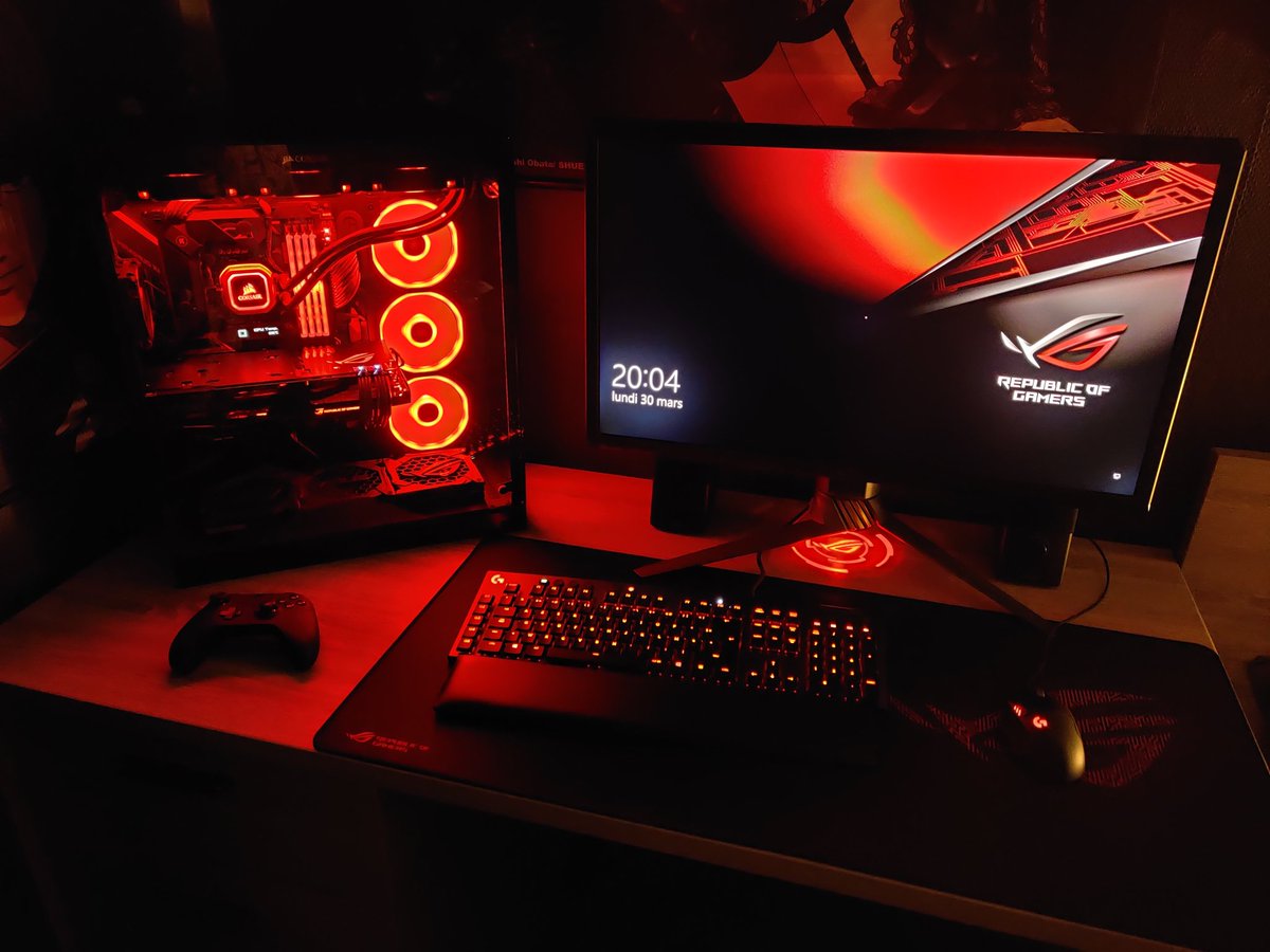 Doumont_Nicolas's tweet photo. @ASUS_ROG_FR @GamesplanetFR #ROGFromHome https://t.co/kZpJ19Lv4k https://t.co/G7PLkvIsF1