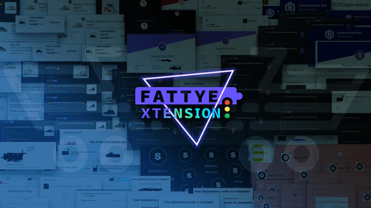 fattyextension's tweet photo. Crazy month hey? 😳

Bot Restock Success: 

- 15+ Hyperraffle copies
- 50+ copies of Phantom
- 100+ F3ather copies from Restocks &amp; GB
- 43 copies of Mbot from Restocks &amp; GB 
- 36 PD copies
- 40+ Splashforce copies

RT, LIKE &amp; Tag 2 Friends for free ACO &amp; Autofill copy! 🥳 https://t.co/d4cKWJy5SE