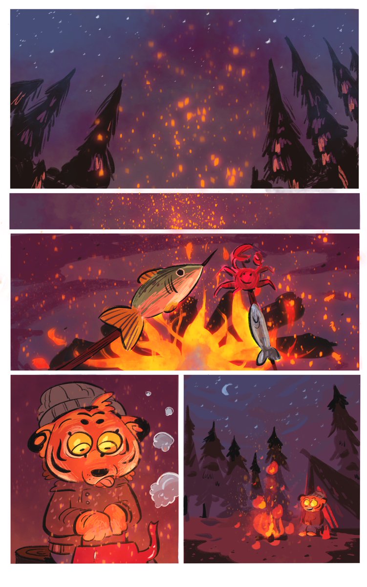 a cookin comic 