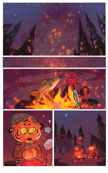 a cookin comic 
