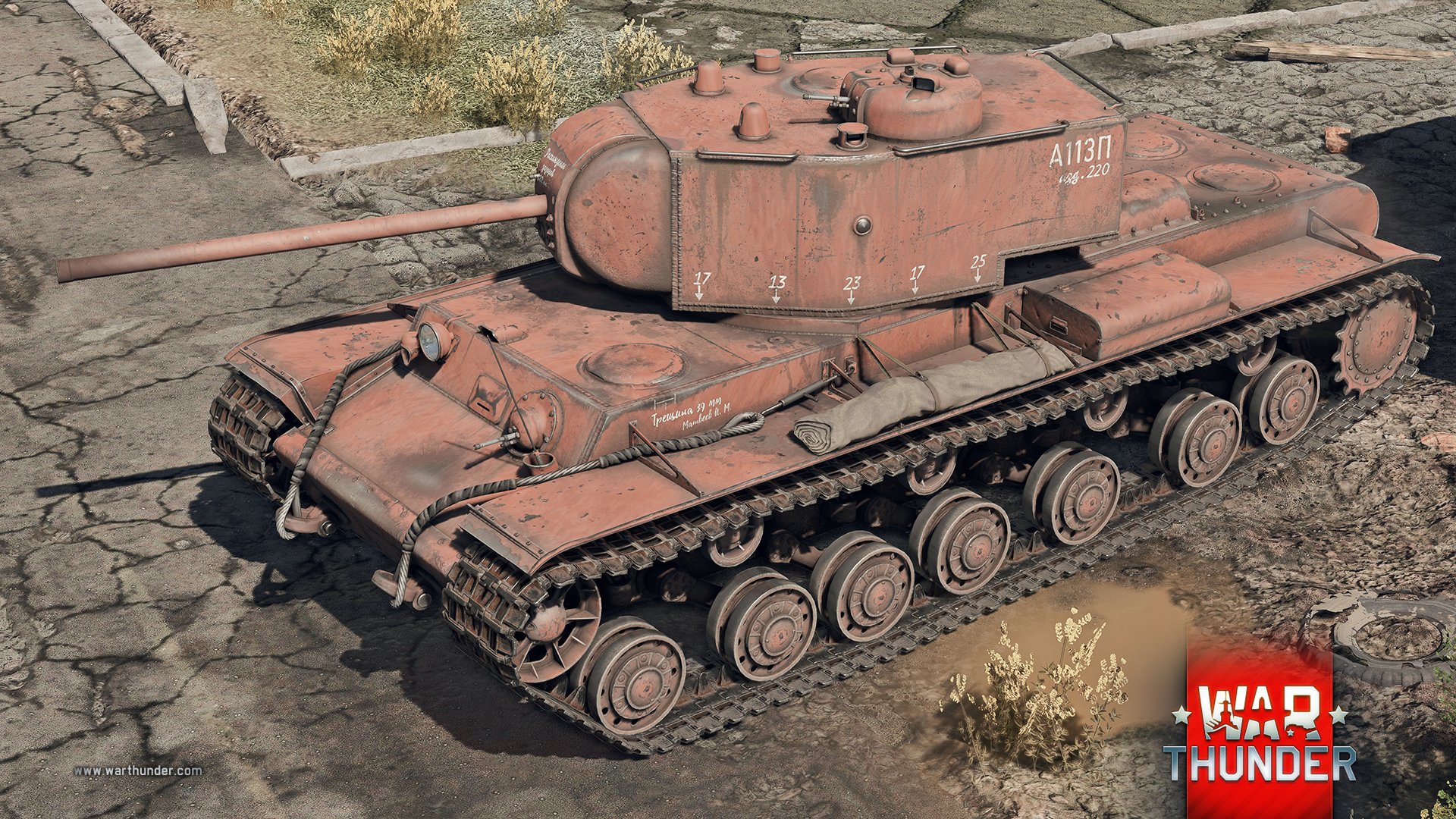 war thunder kv220