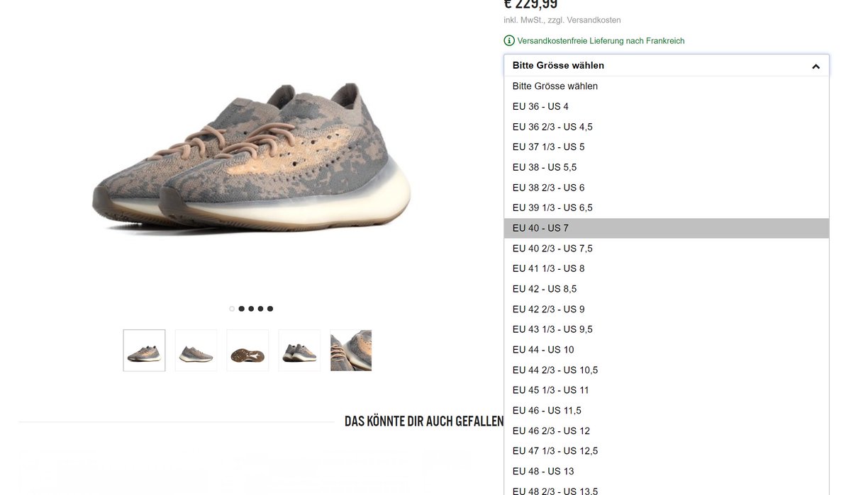 Sepatu Sneakers Wanita Adidas Yeezy Boost 350 V3.
