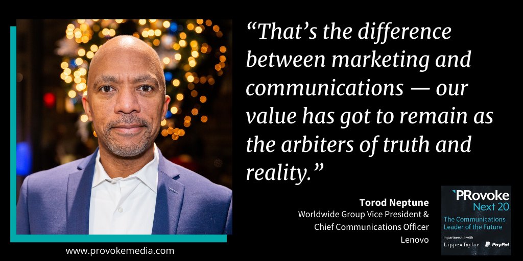 Companies should be willing to make operational changes to reflect their values, says @Lenovo's @torodneptune Check out what else was discussed when comms leaders came together to discuss the #BusinessRoundtable, #EmployeeActivism, integration + more.bit.ly/2JkQCnz