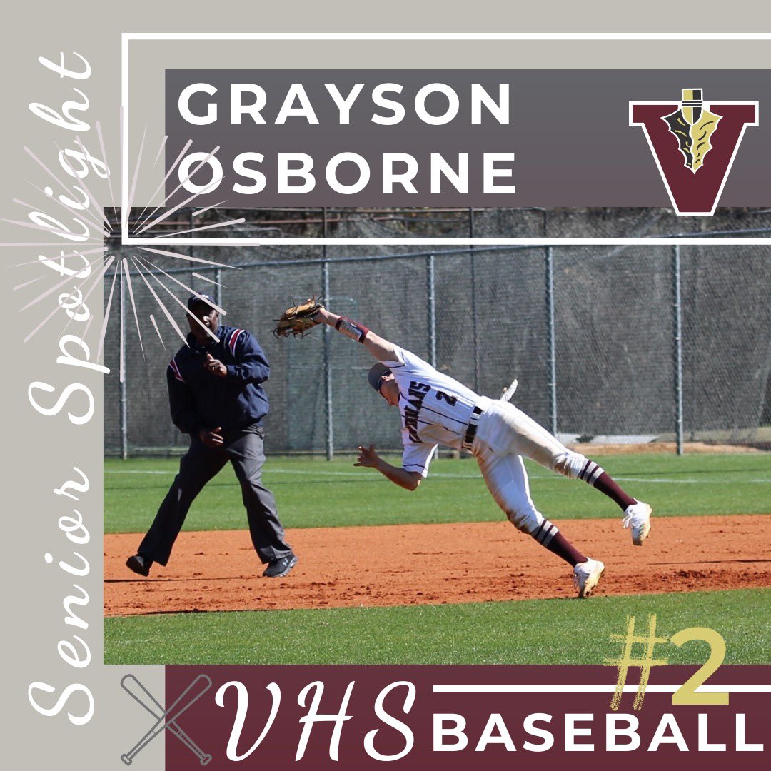 VidaliaHS's tweet photo. Grayson has worked hard to be our starting second basemen this year. He has a 333 BA w/2 doubles & 6 RBI's. He will do great things after High School - “work ethic & determination” @vidaliabaseball
#InThis2gether #VFam #IndianAthletics ⚾️
#KeepHopeAlive 🏹
#RemainVStrong 👊🏼 https://t.co/WpR8XCtnfN