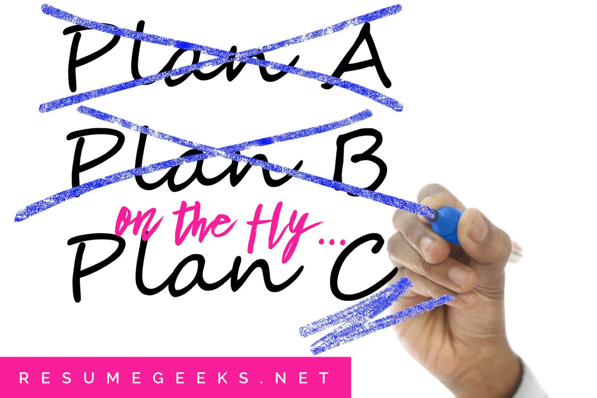 ResumeGeeks's tweet photo. If you’re job searching during this time, don’t give up! Be patient as employers work to adjust their hiring policies and processes for this new environ. We’ll get there together and this week we’ll talk about how. #BestLaidPlans #ResumeGeeks https://t.co/TVVQESSCIP