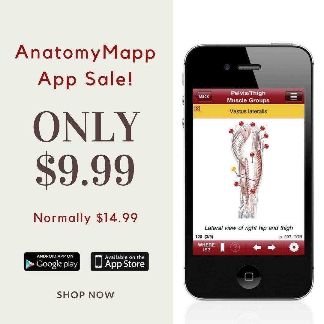 🚨 FLASH SALE ALERT! 🚨 AnatomyMapp is on sale for $9.99 until tomorrow, 3/31. Keep up with your studying during these changing times!