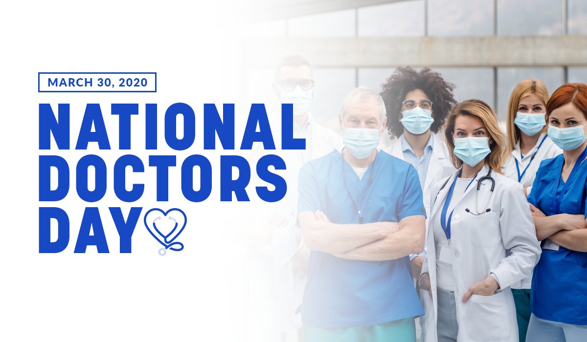 MarkAmodeiNV2's tweet photo. We are especially grateful this #NationalDoctorsDay for all of our health care professionals who are fighting coronavirus on the front lines. Thank you for your service and dedication to helping slow the spread and save lives. https://t.co/s2XzJrFEjC