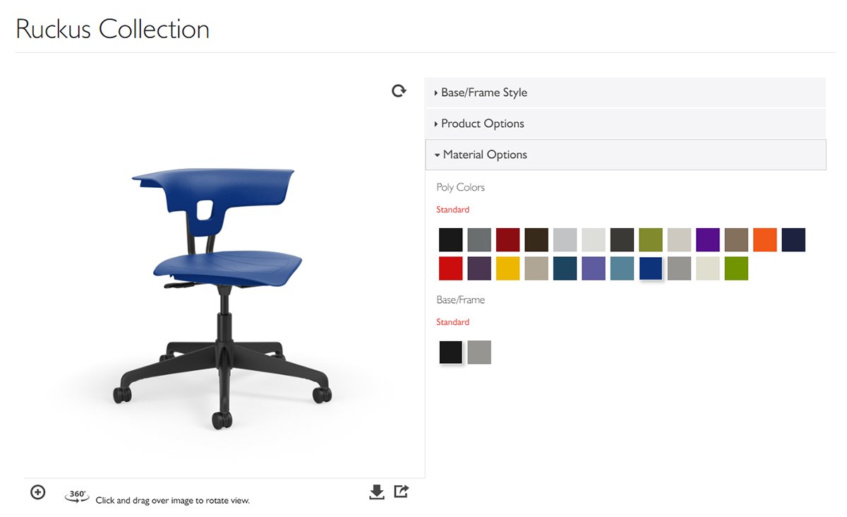 See It Spec It! This interactive tool generates a product rendering in real time as you select styles, options and materials. hubs.ly/H0p0Z6j0 #digitaltools #furniturespecification #workfromhome