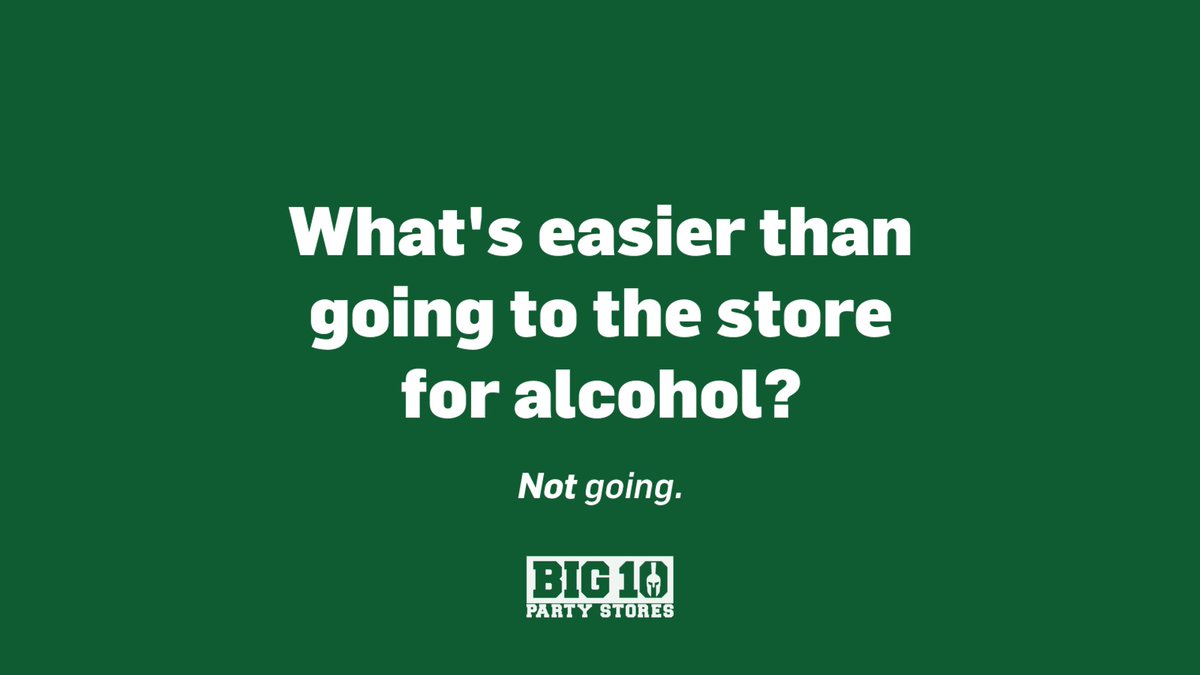 Big Ten Party Stores tweet media