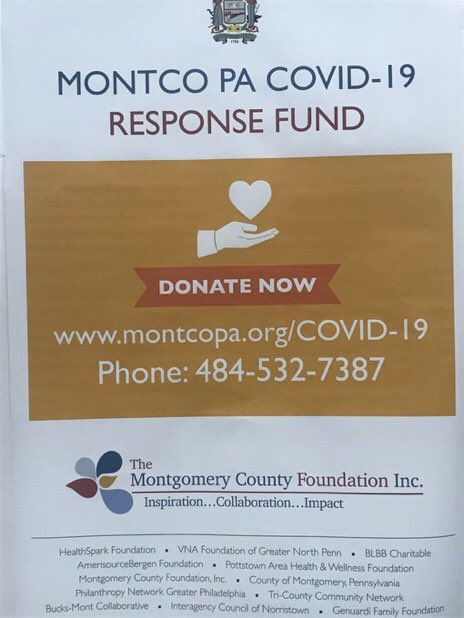 npvnafoundation's tweet photo. The new MontCo COVID19 Fund will support our local nonprofits in the community addressing critical needs during this challenging time. Please support if you can! https://t.co/N5NSHT8Dbc