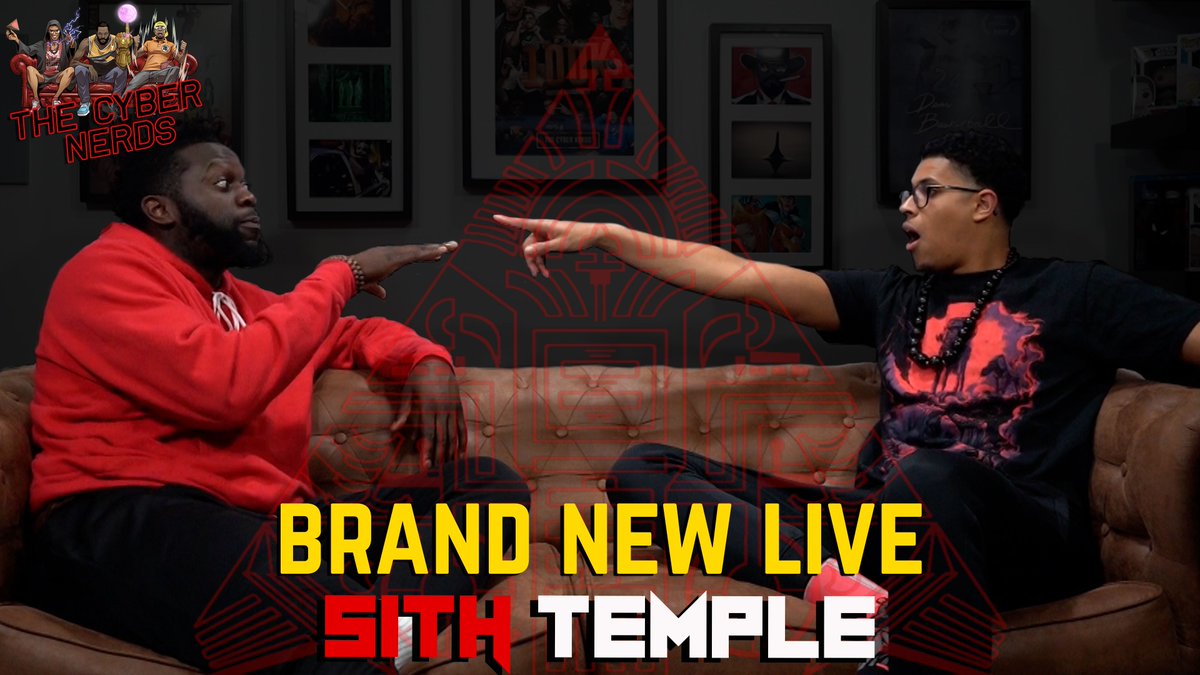 TheCyberNerds's tweet photo. Let the Dark side flow through you & Set your reminder here ๐๐ฝ๐๐ฟ https://t.co/5TeiMoI2ze for the first episode of #SithTemple live with your 2 favorite Sith Lords... Sunday 7pm GMT https://t.co/ONrchuGgMm