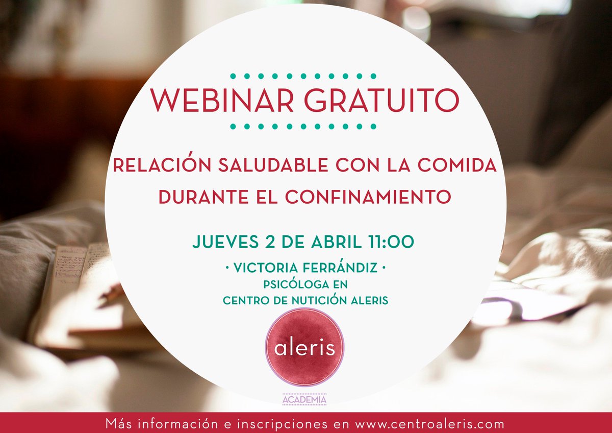 centroaleris's tweet photo. Hemos querido empezar abril de la mejor manera posible:
¡Regalando formación! 
Os traemos 4 webinars gratis para que podáis aprender durante el confinamiento:
Os podéis apuntar en el siguiente enlace:
https://t.co/VQlPGeXi1T https://t.co/BPJPwktu6z