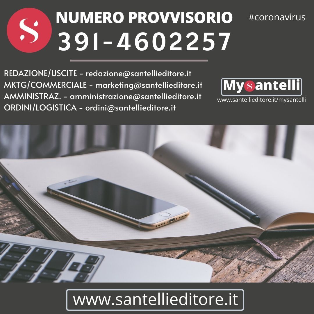 EditoreSantelli's tweet photo. Come ben sapete la #SantelliEditore è in modalità #smartworking 💻 e per questo al nostro numero di telefono ☎️ abituale non risponderà nessuno... ma come promessovi, rimaniamo attivi!

Preferiamo il contatto via #eMail 📧 ma per le urgenze potete contattarci al 391.4602257 📞! https://t.co/0giWVqSXQI