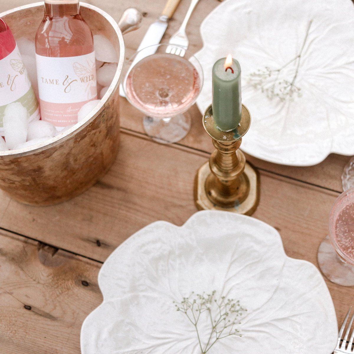 Soft &amp; Sparkling ✨

At our table, soft is not second best.
 
#Tameandwild #sobermovement