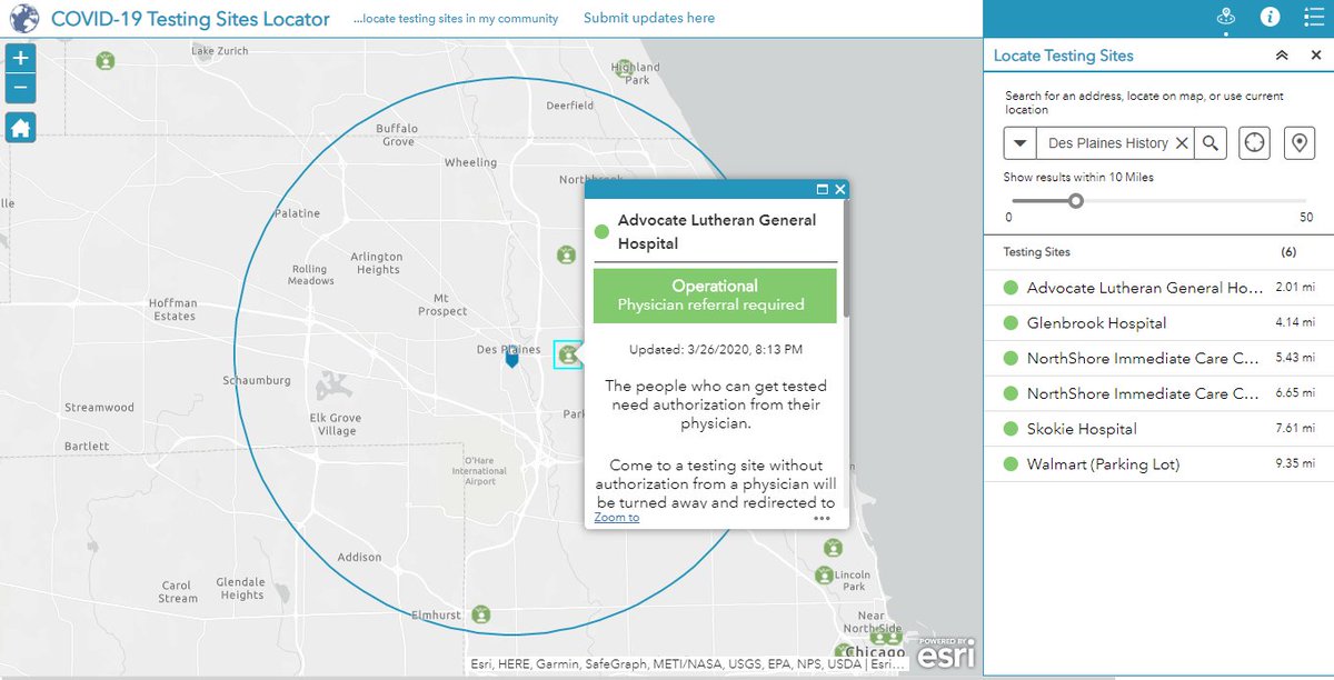 GISCorps's tweet photo. Over 500 GISCorps volunteers have committed to creating and maintaining current COVID-19 test site location data nationwide in partnership with the Esri Disaster Response Program. Read about this massive collaborative effort here: https://t.co/m7FWYQ8fD9 #GISforGood @EsriDRP https://t.co/RjZAGeol4n