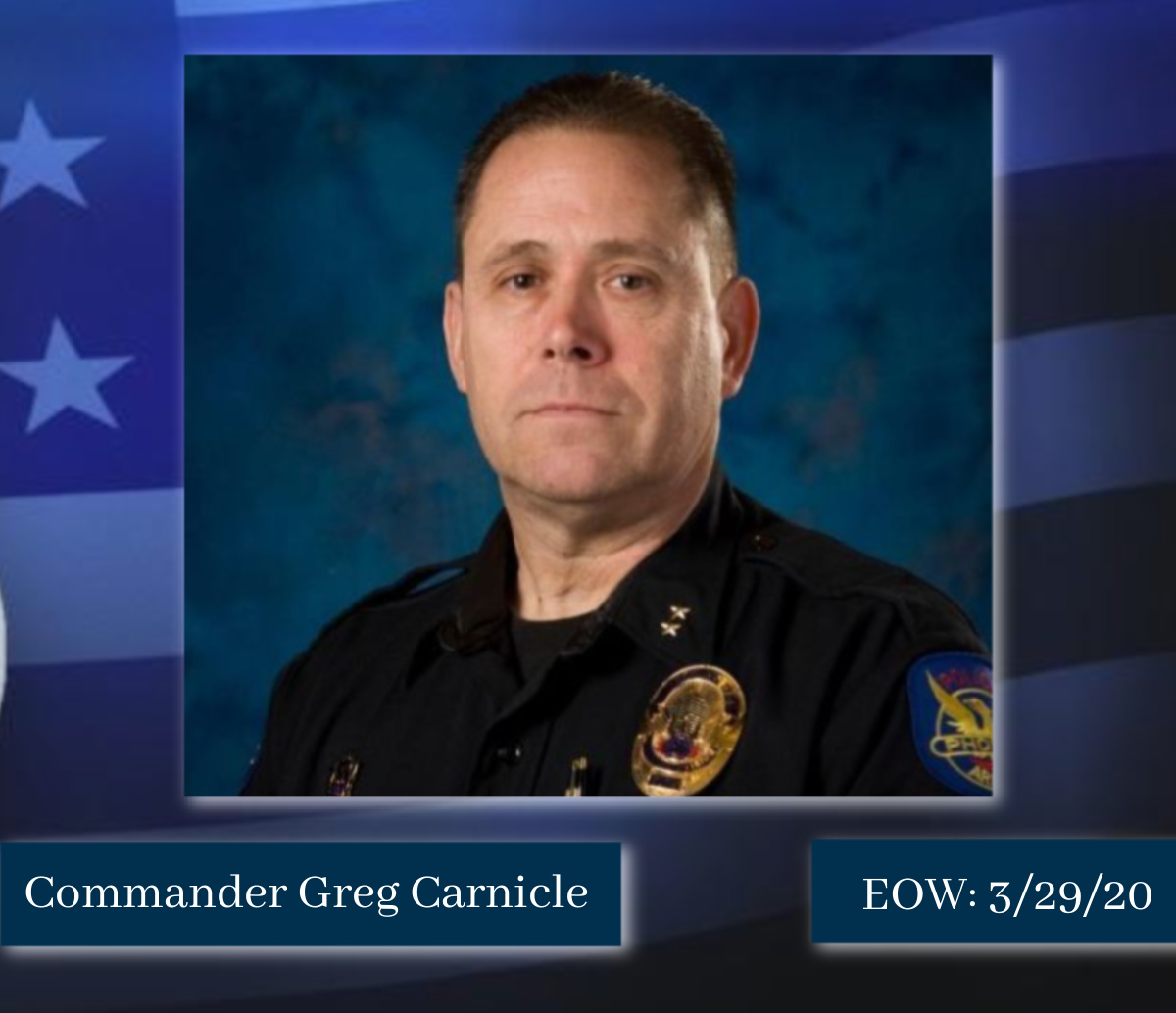PSPRSAZ's tweet photo. 3 decades on the force & just months away from retiring, @PhoenixPolice Commander Greg Carnicle was shot & killed last night. It's a tragic loss for our community & for his family. May he rest in peace. #RIP #PSPRS #PHXPD https://t.co/n4SkclkcJ6