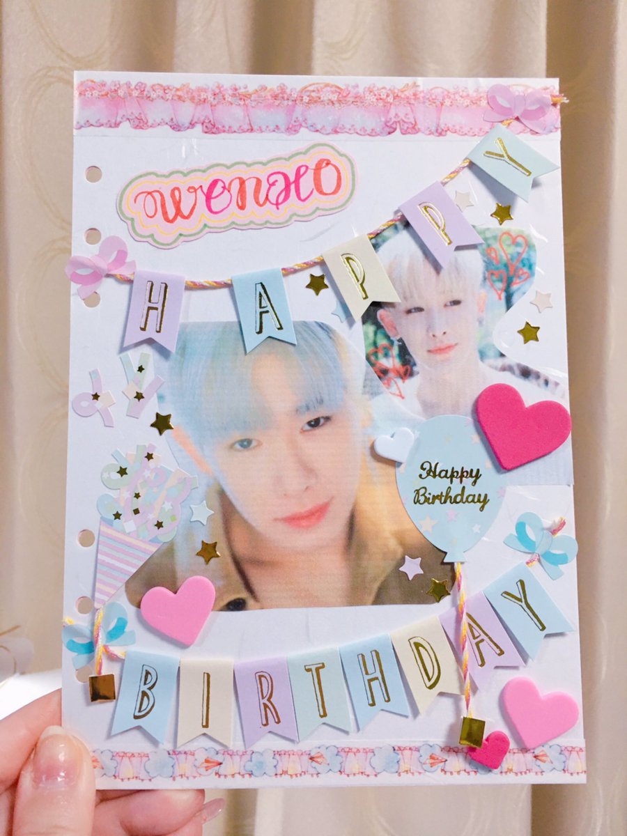 O Xrhsths ねこみみもーど Sto Twitter Plaza さんでの購入品 Z Kさんの アルバムガーランド 推しの 誕生日日記を書くのに 盛大に可愛く仕上げたいなと思い 今回購入させて頂きました めちゃくちゃ簡単に可愛く仕上がります 日記デコにも合いますが