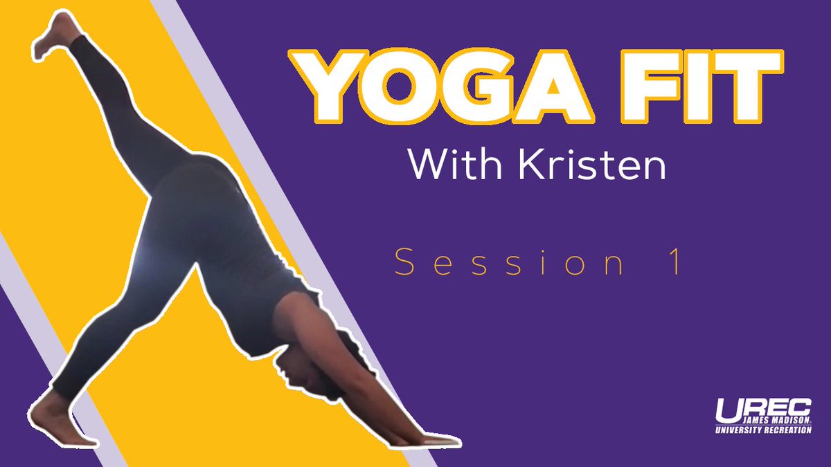 jmuUREC's tweet photo. Find your ~flow~ this week and try Yoga Fit with Kristen - a 60 minute yoga class πβ‘οΈ https://t.co/eojet7XfpT
#DukesInMotion @JMU #JMU https://t.co/7n3gz19jHV